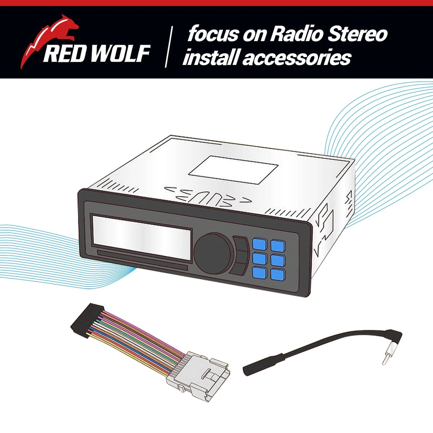 Speaker Wiring Harness - Honda Acura Compatible 4 PCS