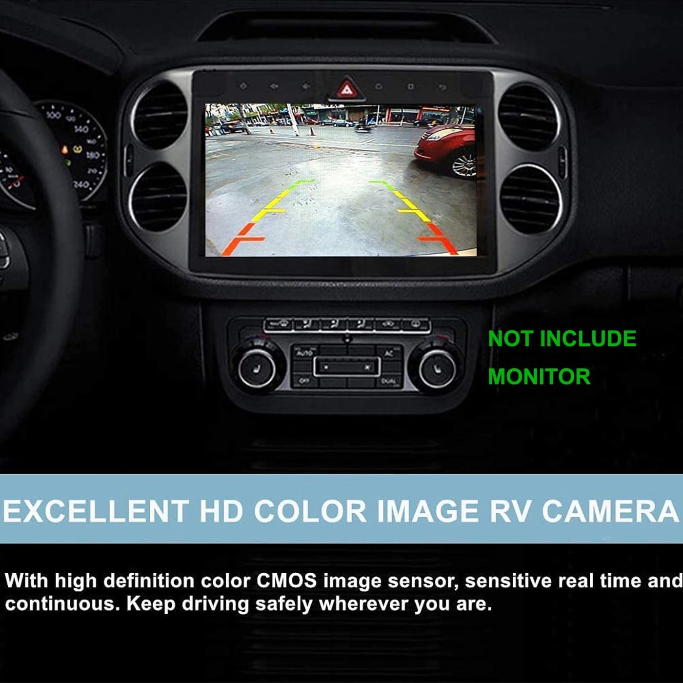 License Plate Frame Backup Camera - Night vision Wired 795*596 pixels