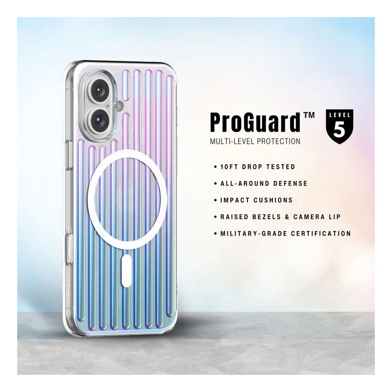 IRIS Protective Ridges Case with MagSafe for iPhone 16