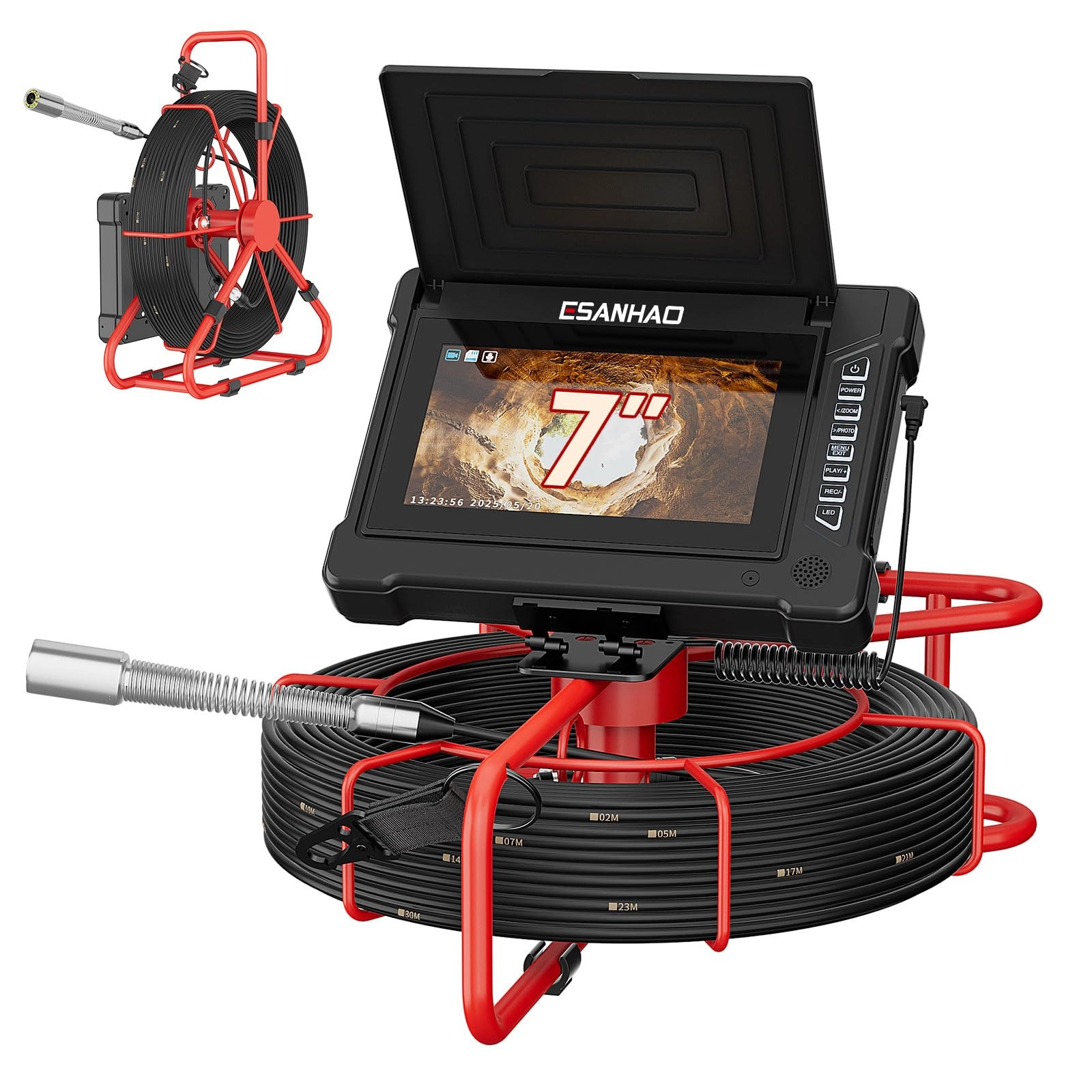 ESANHAO Sewer Camera - 100FT 23MM