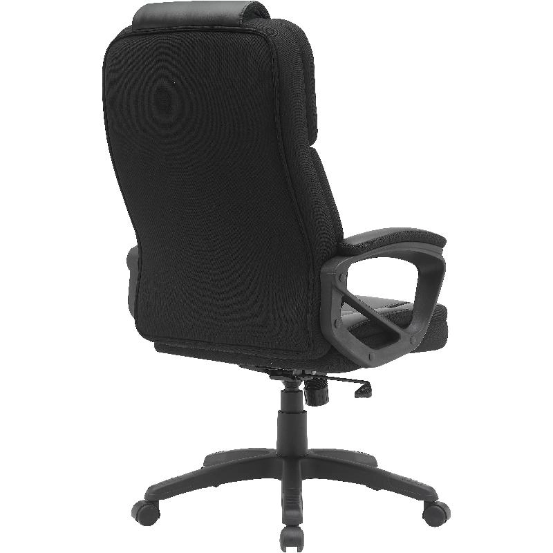 Executive Chair - Black PU Leather in Plastic Frame