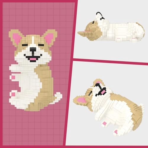 Micro Dog - Welsh Corgi 2 1136 pcs
