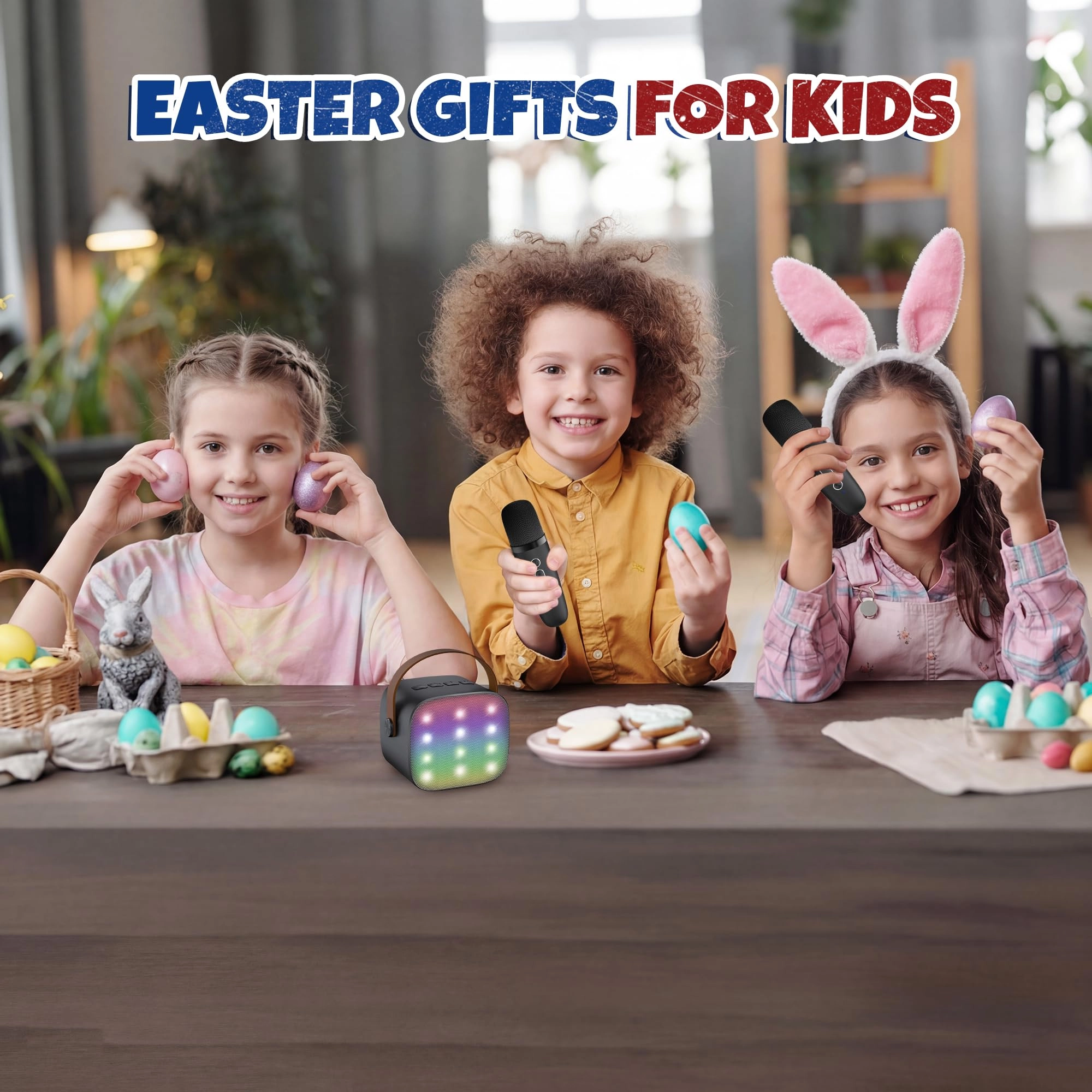 Karaoke Machine - 2 Wireless Microphones