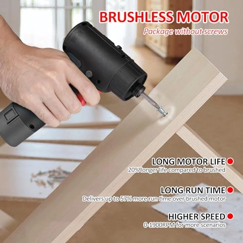 12V Brushless Screwdriver - 1.5Ah