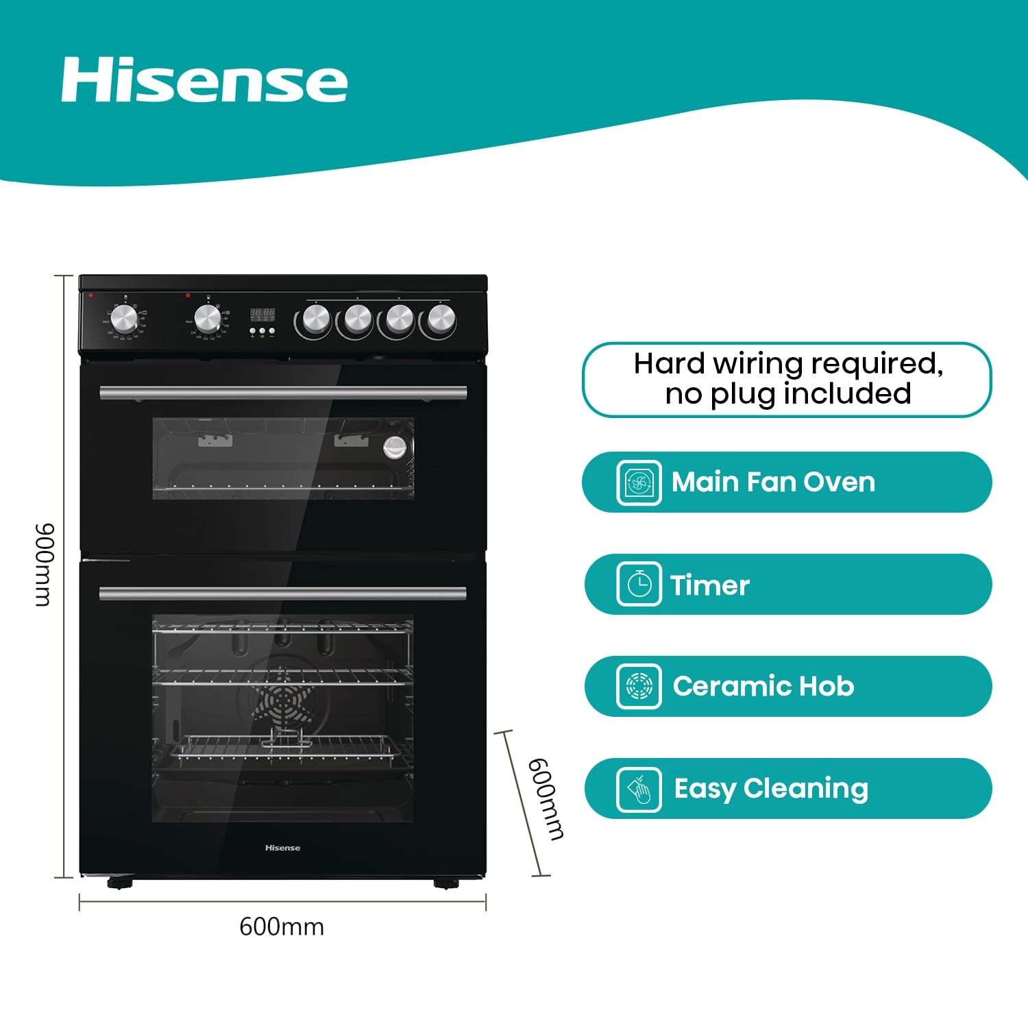 HDE3211BBUK Electric Cooker