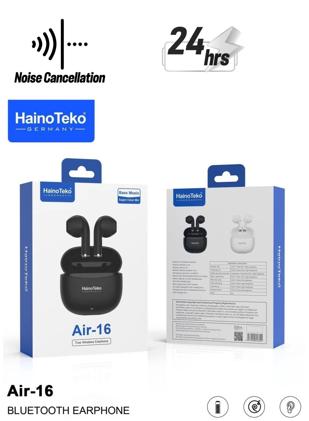 AIR-16 Wireless Earbud