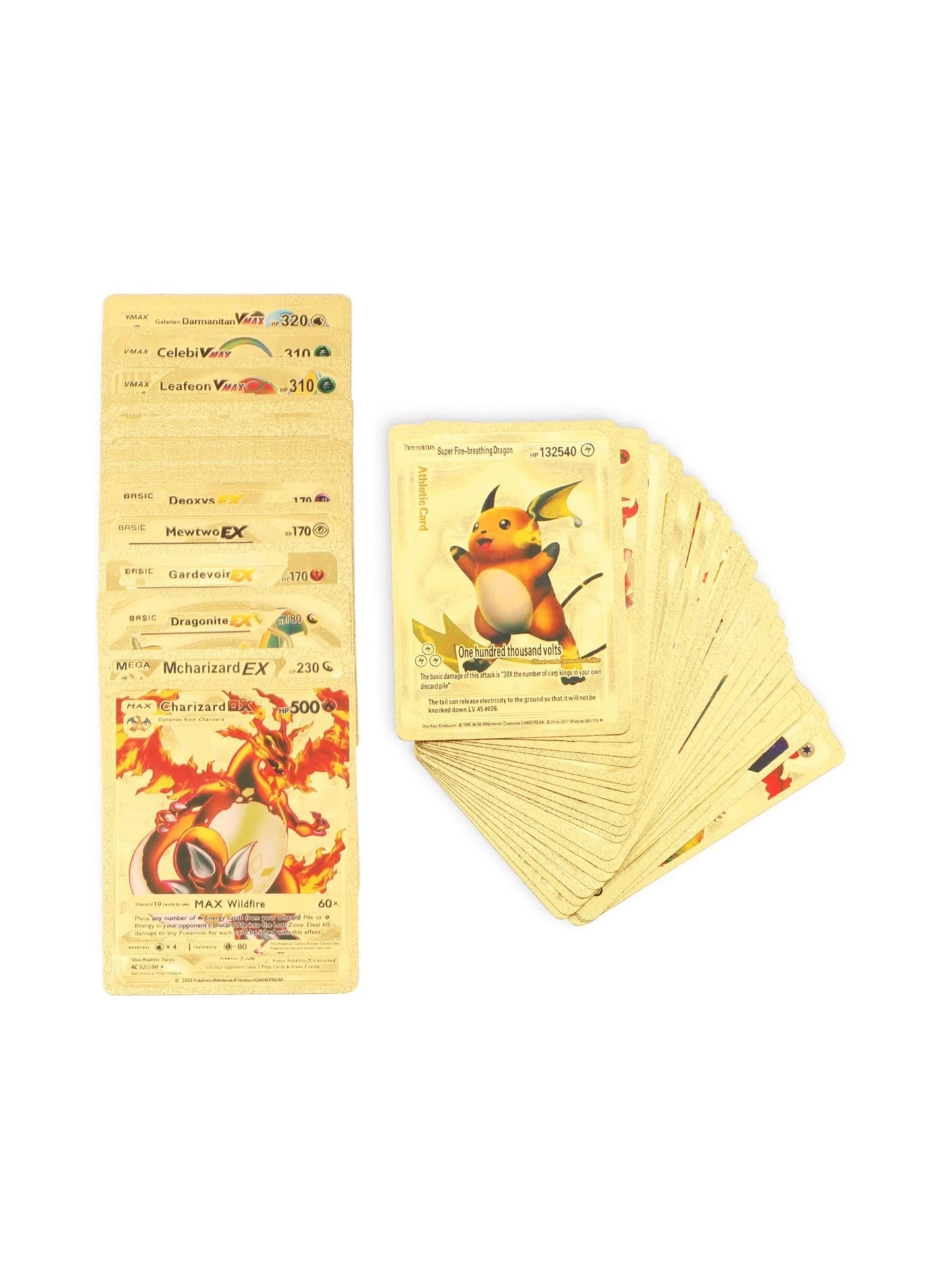 Deck Box + Gold Foil Card Pack - 110pcs