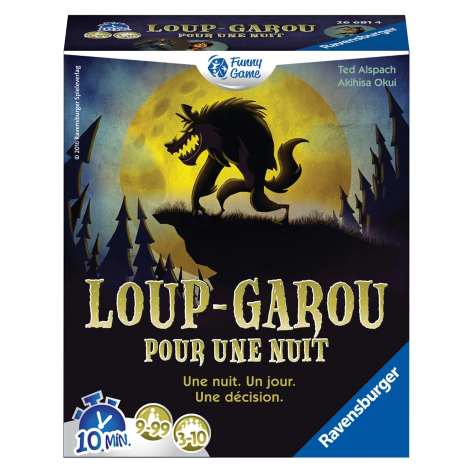 Ravensburger Werewolf for One Night (Multilingual - French Included)