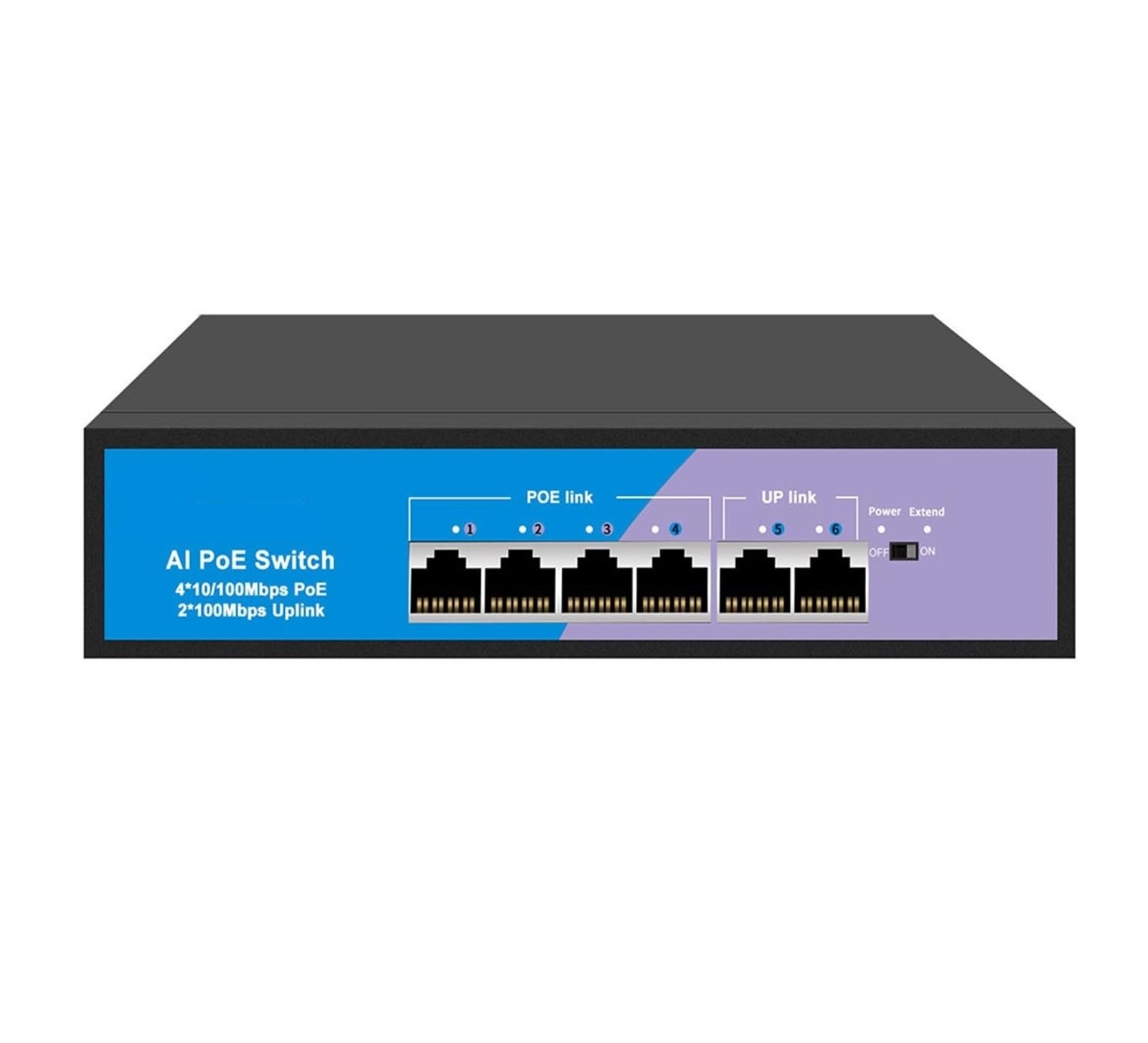 SAEVVCJWW Ethernet Switch - 6-ports
