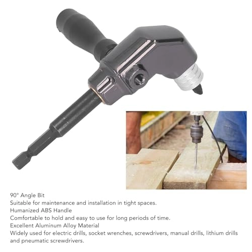 Right Angle Attachment Hex Screwdriver 6.35mm