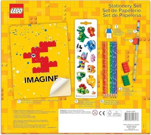 Creative Drawing Set - Sketchbook 6 Colored Pencils