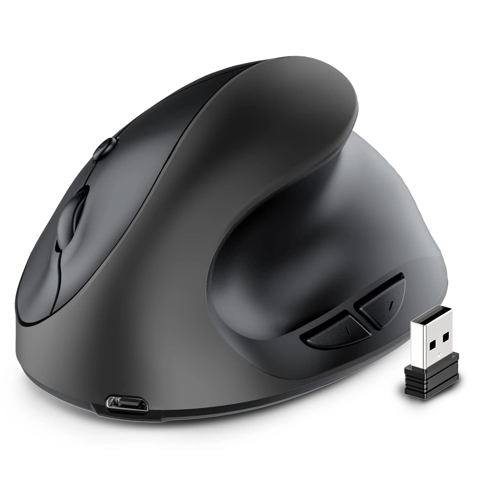 Ergonomic Mouse - Bluetooth (5.0/3.0) USB