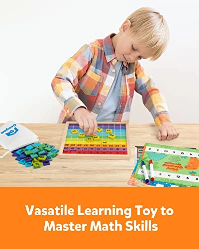 Wooden Math Hundred Board - 3 4 5 Year Old