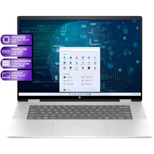 Envy x360 16-AC0013DX - 16'' Core Ultra 5 125U 16GB DDR5 512GB SSD