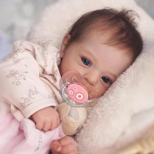 Felicia Reborn Baby Doll - 48CM Silicone Vinyl Blue Eyes