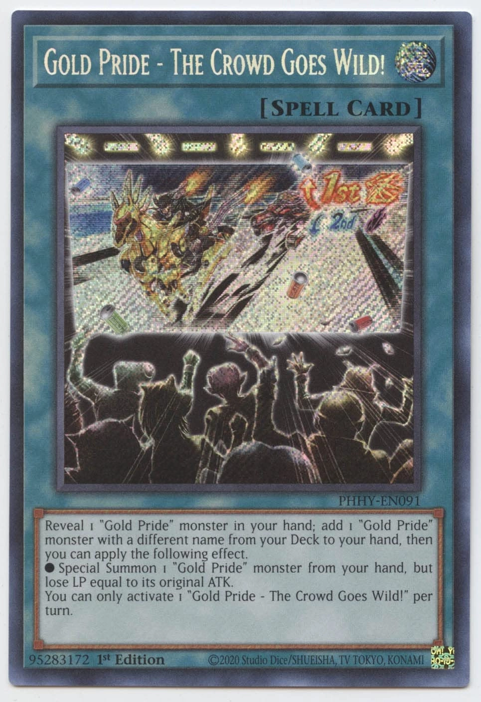 Yu-Gi-Oh! Anime Gold Pride - The Crowd Goes Wild! PHHY-EN091