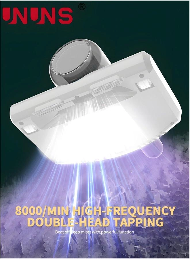 Bed UV Vacuum Cleaner - 12KPa Black