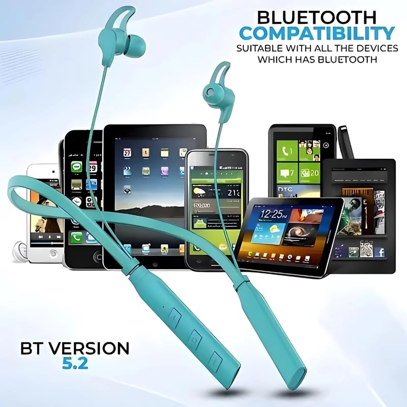 Supreme Bluetooth Neckband Wireless Headphone