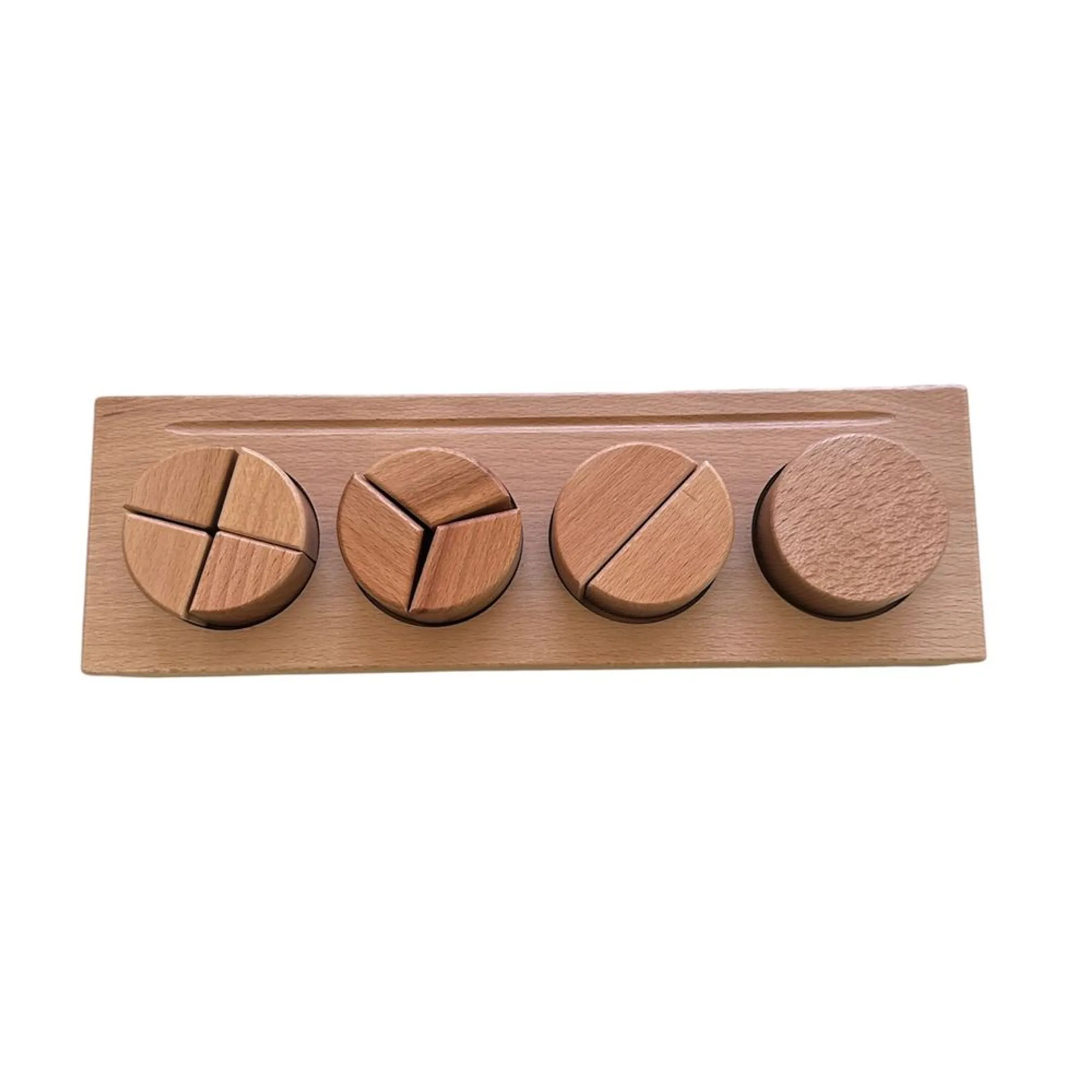 Edu Fun Fraction Board Circle - Suitable for 3 years and above 11 Pcs