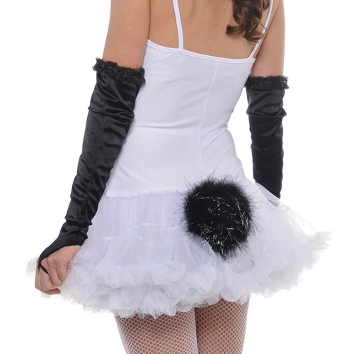 Party Centre Black Bunny Tail