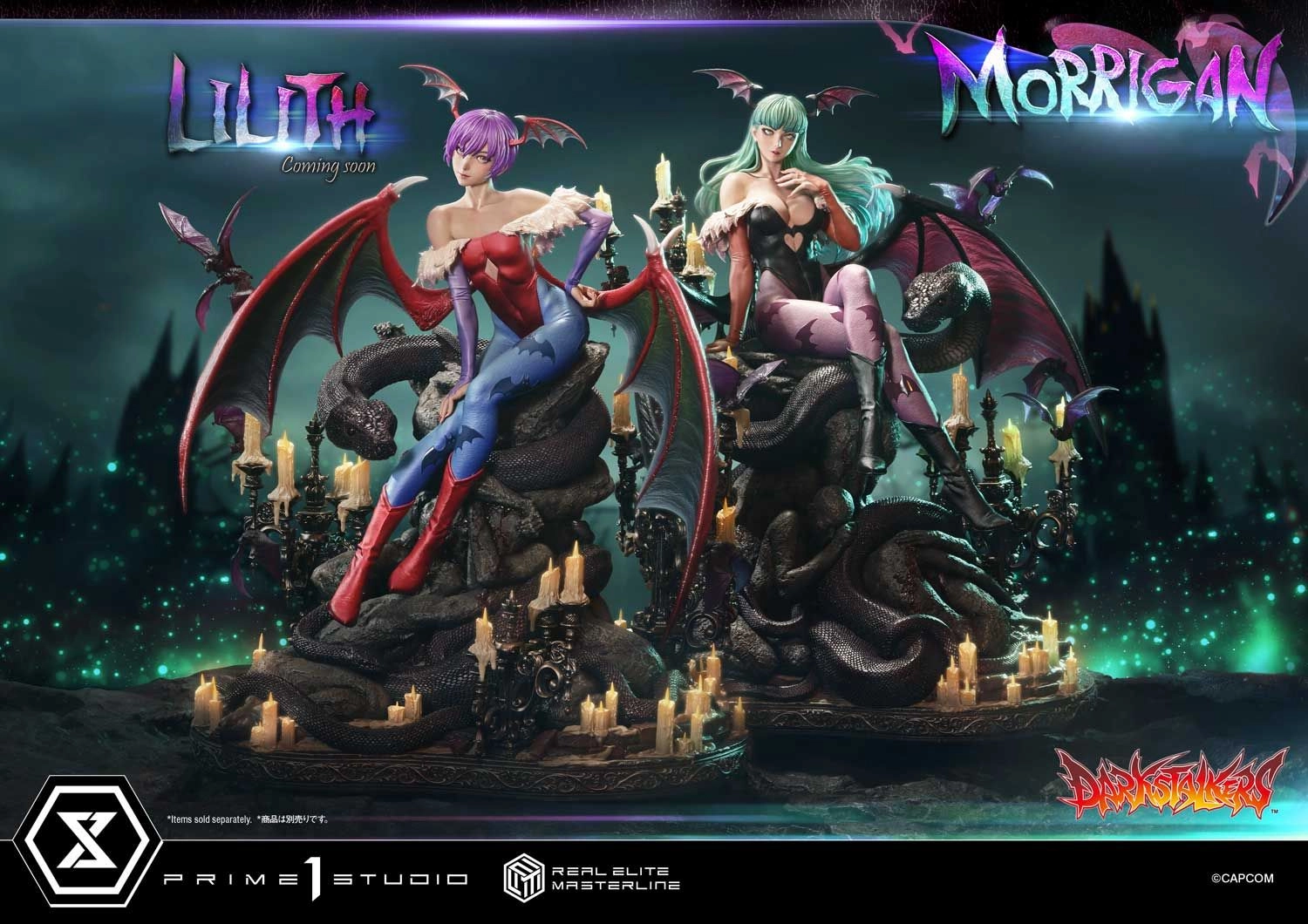 Morrigan - Darkstalkers Real Elite Masterline (55 cm)