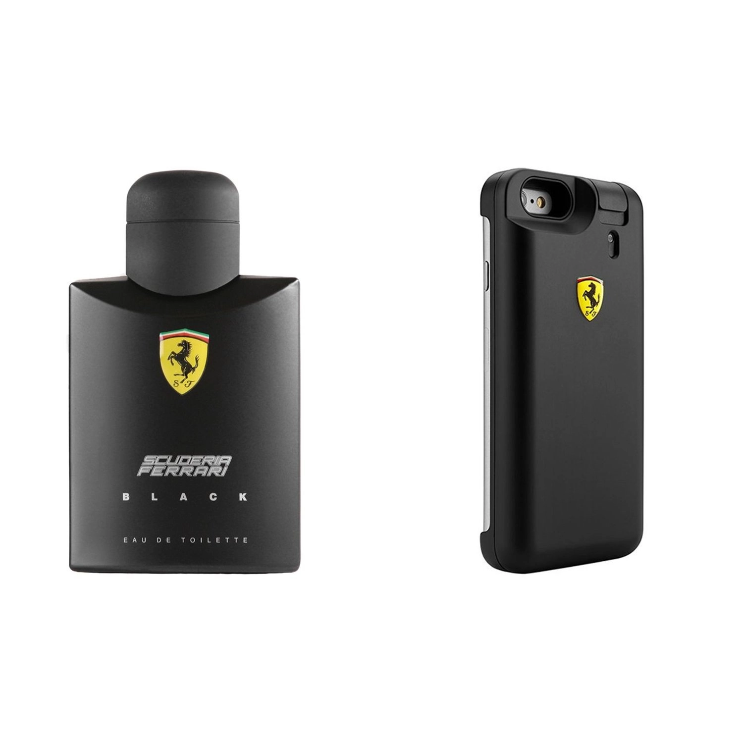 Ferrari Scuderia - 125ml Black Edt + Phone Case - Black + Edt - 25ml For Men