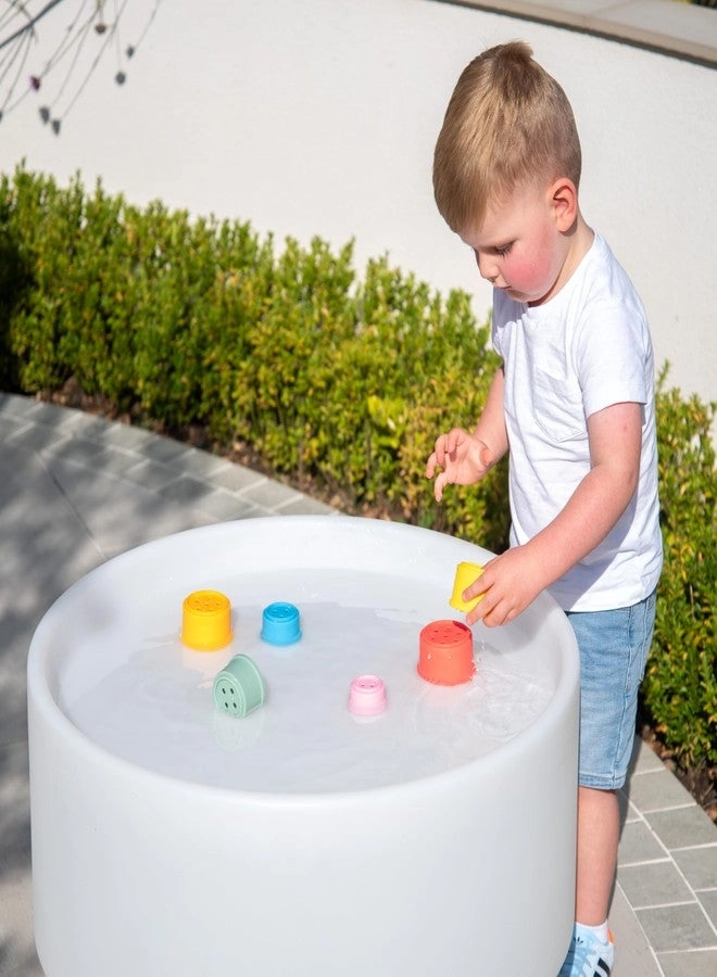 TickiT Silisoft Round Colorful Stacking Cups Rainbow - 7 pieces