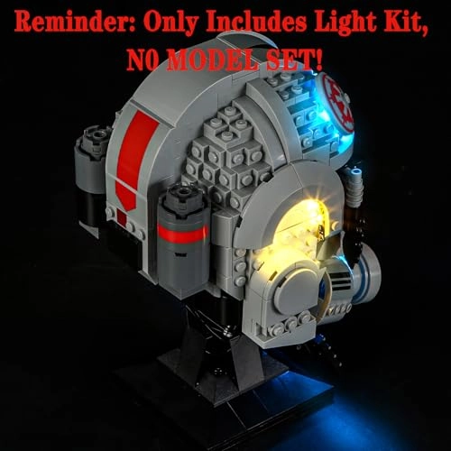 LED Lighting Kit for LEGO Driver Helmet AT-AT 75429