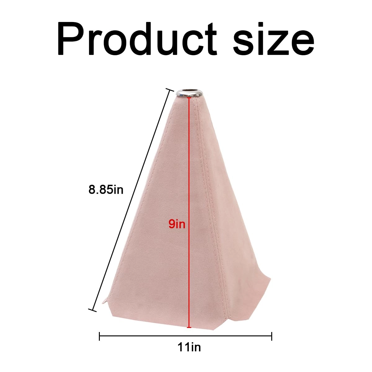 Shift Boot Cover - Suede Black
