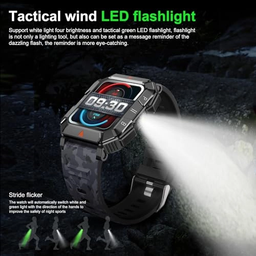 Military Smart Watch Aluminum