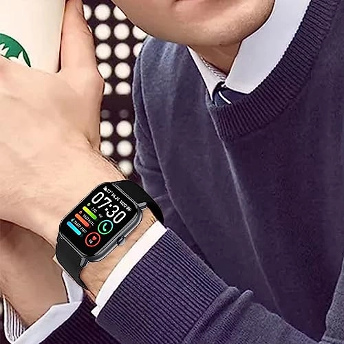 Sport Band for P66D Smart Watch 1.85 Inch - Silicone Black