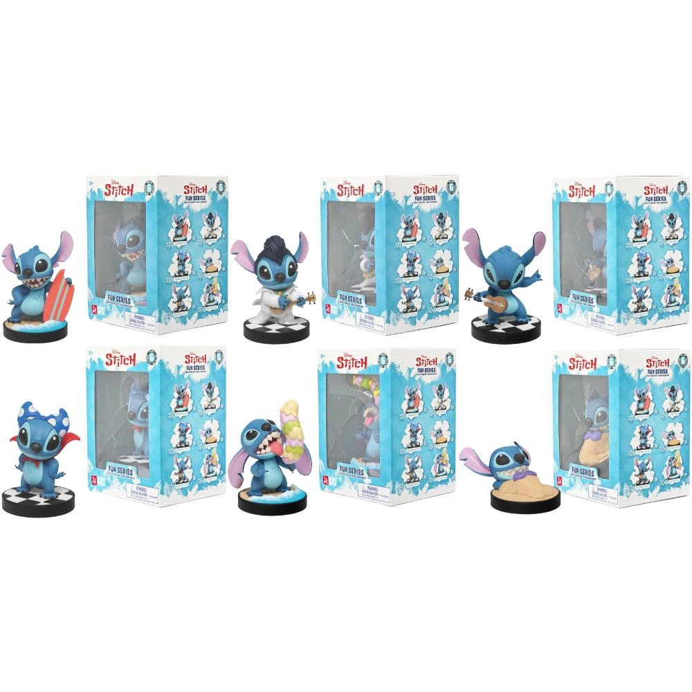 YuMe Toys Lilo And Stitch Fun Series - 3inch Egg Attack mini figurine Style May Vary Ages 8+