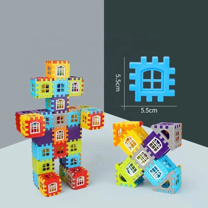 Kids Building Blocks Set - 150 pcs