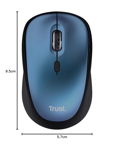 Yvi+ Silent Wireless Mouse - Radio Frequency