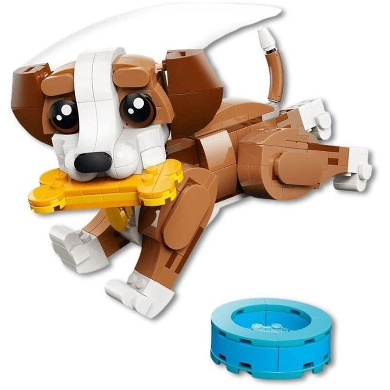 LEGO Creator Cute Animals: Playful Puppy Dog (31382) - 3in1