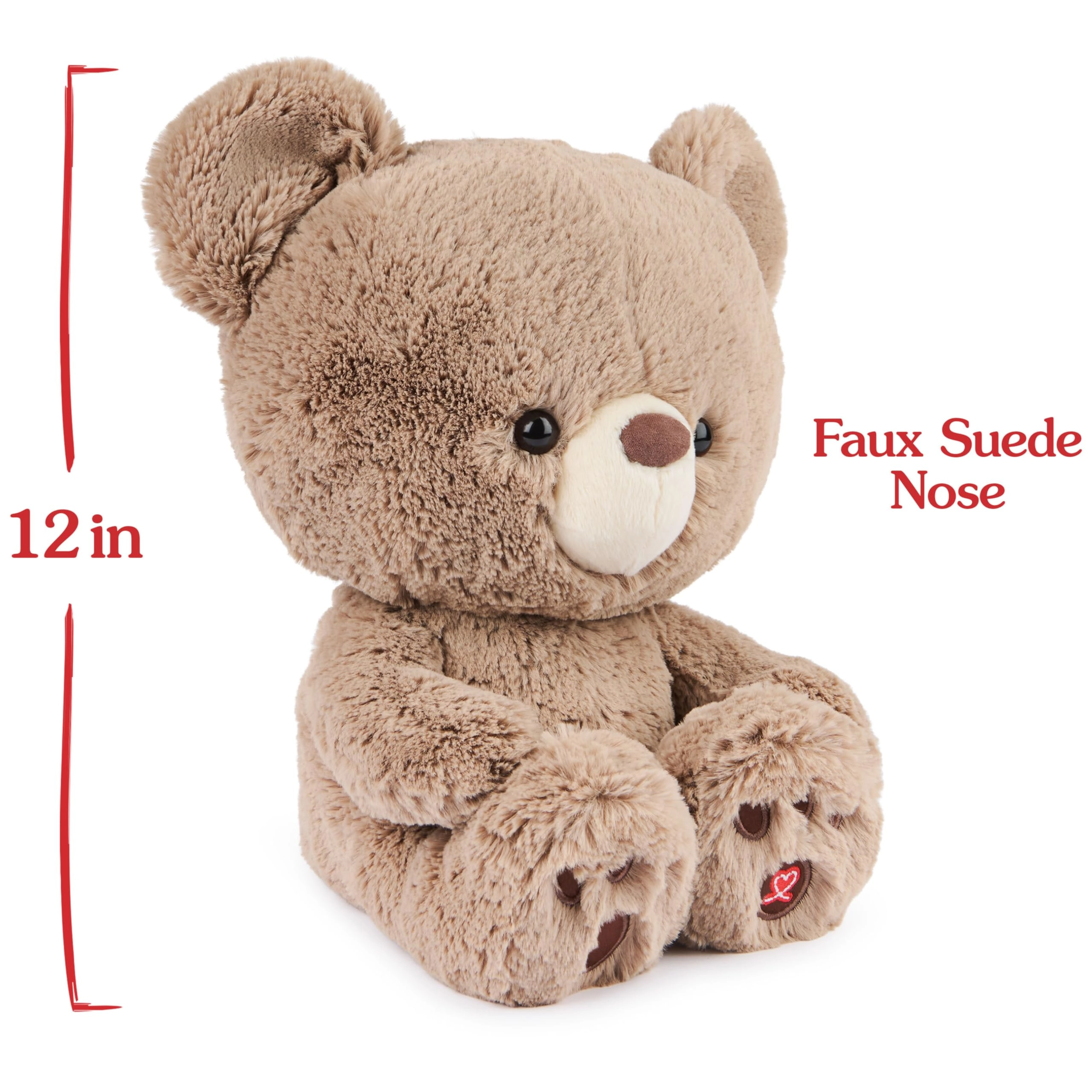 Kai Teddy Bear - 12" Taupe