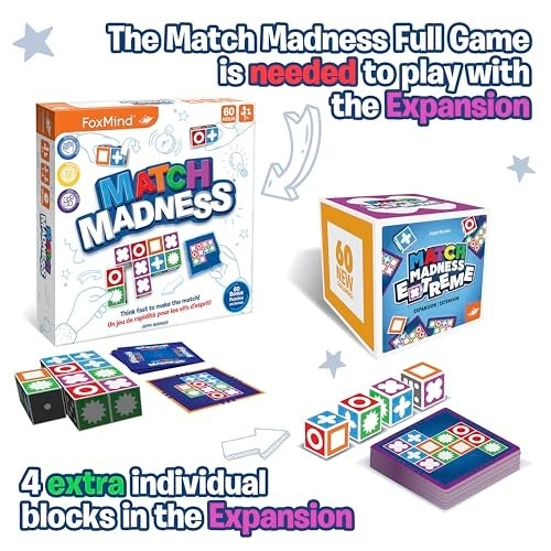 Match Madness Extreme - Expansion 60 New Challenge Cards