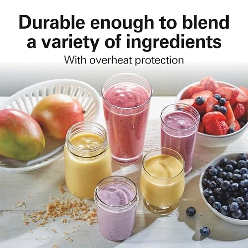 51132 - Personal Smoothie Blender with Travel Cup and One-Touch Blending