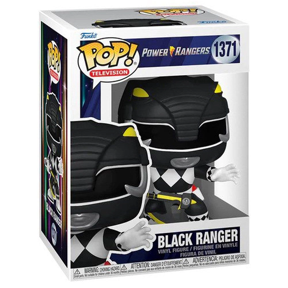 Pocket Pop! Tv Black Ranger - Mighty Morphin Power Ranger 30th