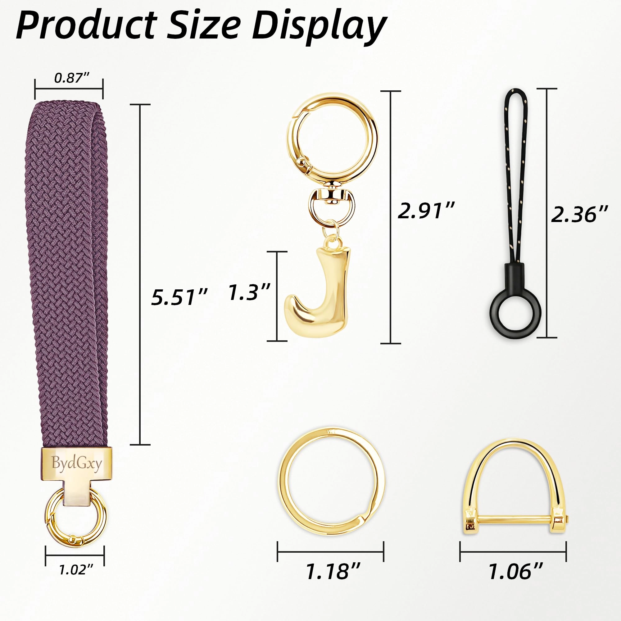 Initial Keychain - Letter