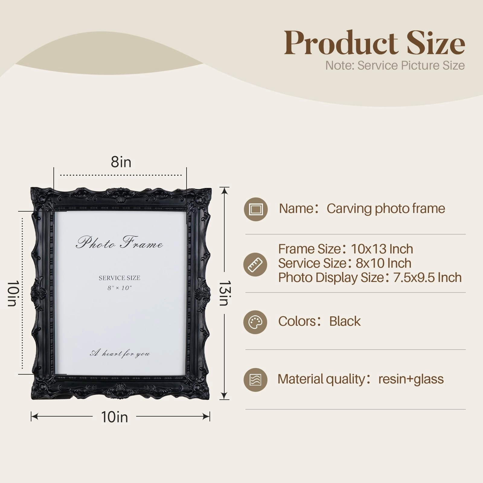 Picture Frame - 8x10 inches