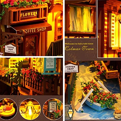 3D Wooden Book Stand Puzzle - 1：24