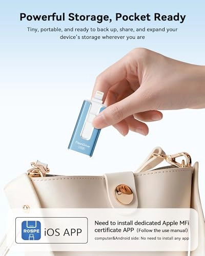 USB Stick - USB 3.0 Lightning USB-C 256GB