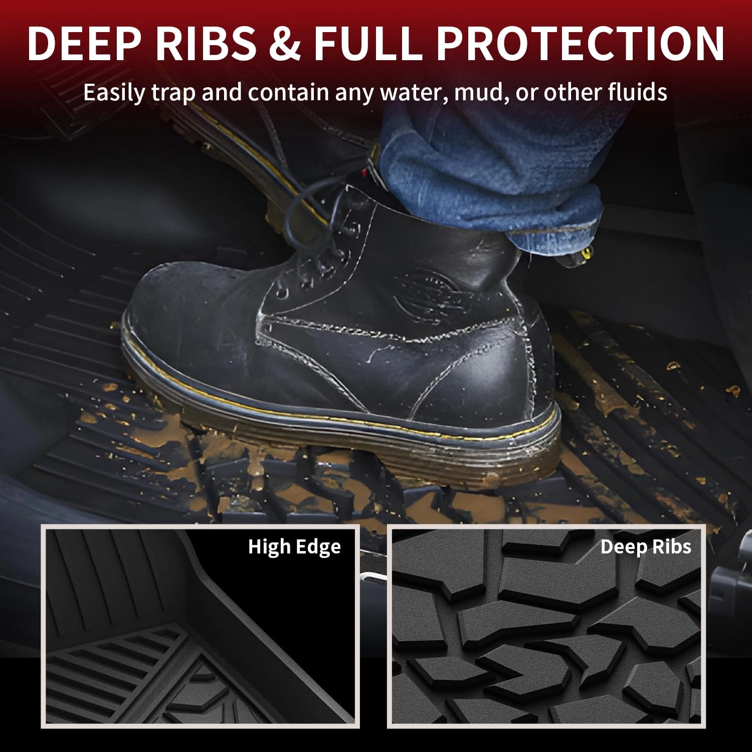 Floor Mats for Ford Maverick - 2026 2025 2024 2023 2022 1st & 2nd Row