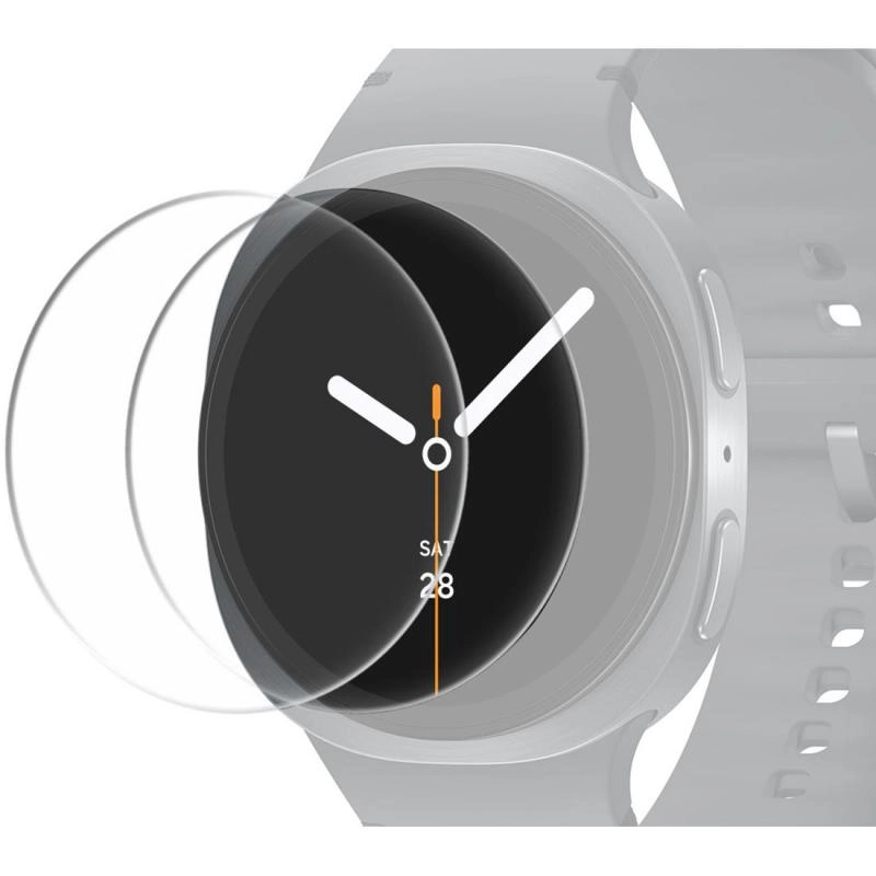 araree Screen Protector for Samsung Galaxy Watch8 44mm - Tempered Glass Shatter-proof Oleophobic Coating