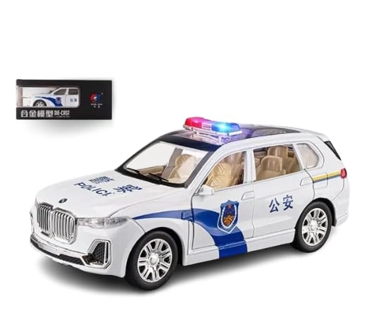 Brilliant Car BMW X7 Police - 1:32 1pcs