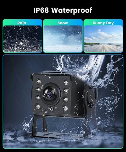 Car Reversing Camera Kit - Night Vision wired 1024*600