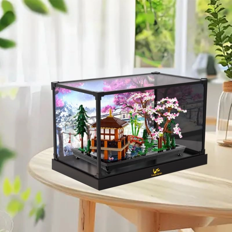 Clear Acrylic Display Case for Lego Icons (10315) - 40x25x25cm Acrylic