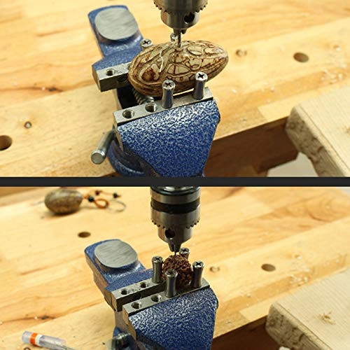 Double Pinions Hand Crank Drill - 3Mm 4Mm Drill Bit 1/4 Inch