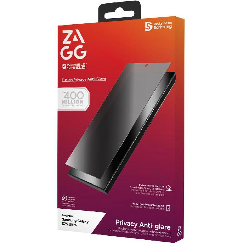 Privacy Anti-Glare Tempered Glass Screen Protector for Samsung S25+